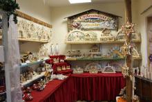 Weihnachtsmarkt Lichterbogen Schwibbbogen Deko LED beleuchtet