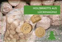 Holzbriketts von Holzwertplus einzeln und in Tüte